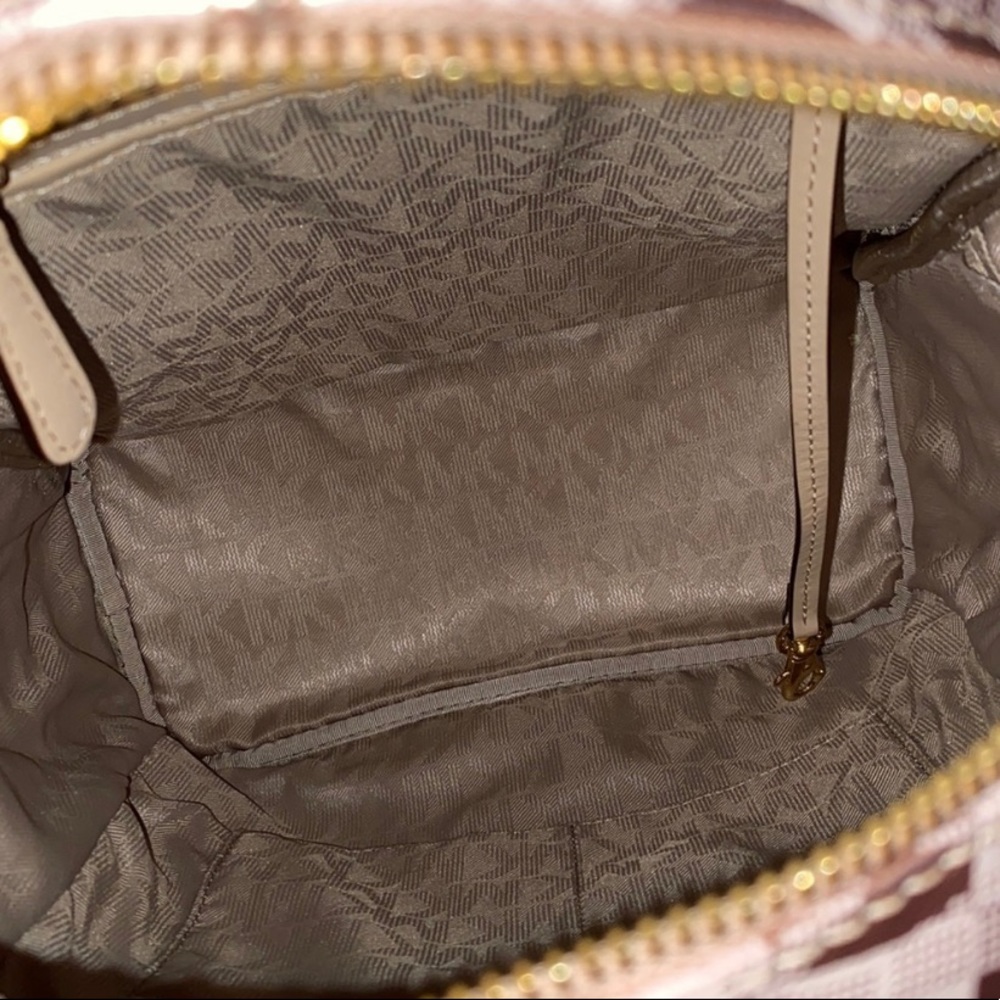Michael Kors CHECKERBOARD RHEA ZIP Backpack - Picture 2 of 9